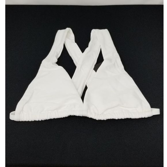 Tavik Other - TAVIK Dylan White Ribbed  Halter Top Sz M